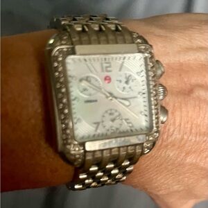 Michele Silver Women's Watch